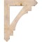 Ekena Millwork Merced Arts & Crafts Smooth Bracket, Douglas Fir, 5 1/2"W x 34"D x 42"H BKT06X34X42MRC03SDF - alternate 4